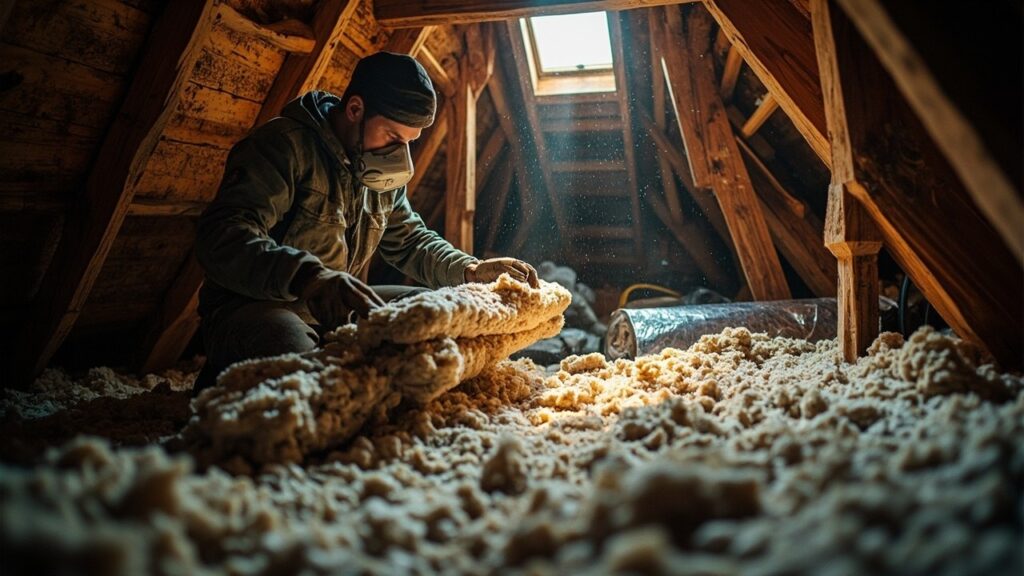як утеплити стелю на горищі