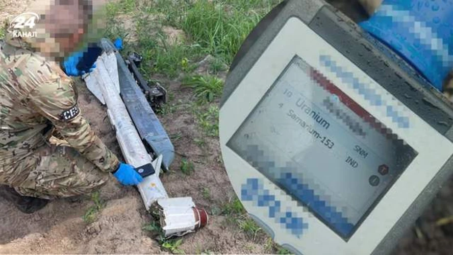 Результати вимірювання радіації на приладі радіаційного контролю, надані СБУ