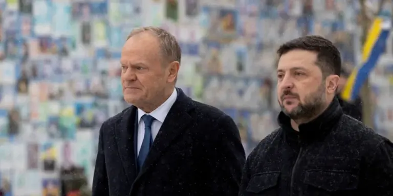 Літак президента України у Польщі під час трансляції TVP
