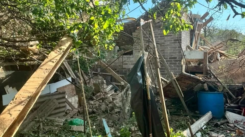 Район ураження в Біленькому після обстрілу з РСЗВ «Ураган» 4 серпня 2026 року