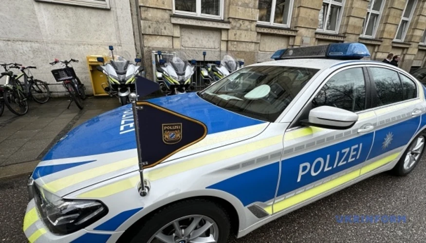 Поліція Баварії біля місця утримання під вартою затриманого 33-річного громадянина України