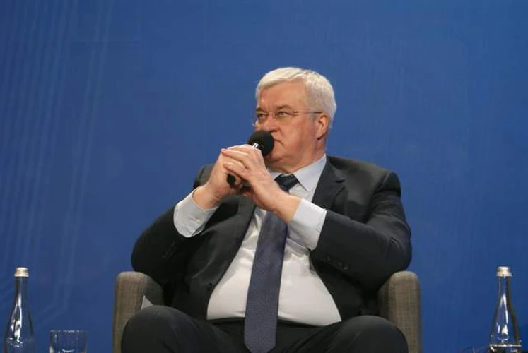 Тимчасовий виконувач обов'язків міністра закордонних справ Андрій Сибіга під час пресконференції 6 серпня 2026 року