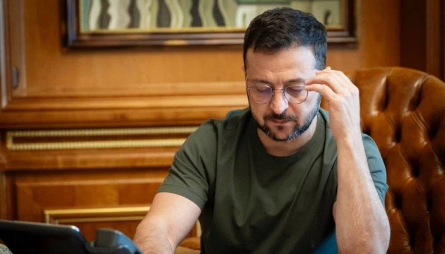Офіційний робочий момент, пов'язаний із Президентом України та дипломатичною службою (ОП)