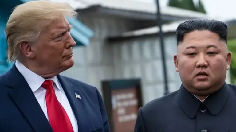 Дональд Трамп і Кім Чен Ин як учасники можливих переговорів восени