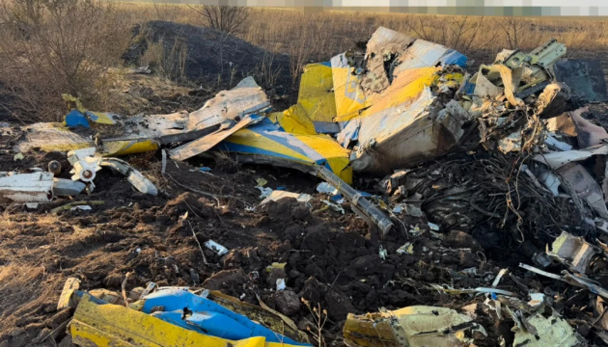 Уламки винищувача МіГ-29 та робота слідчо-оперативної групи ДБР у Березівському районі Одеської області