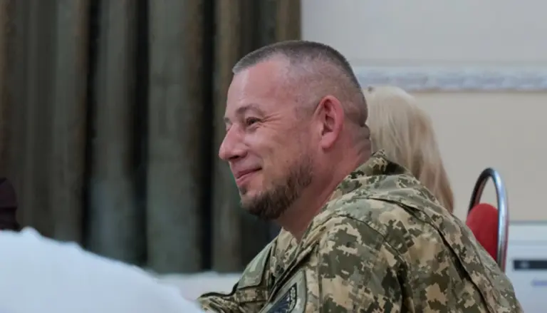 Павло Паліса під час спілкування з журналістами у Києві