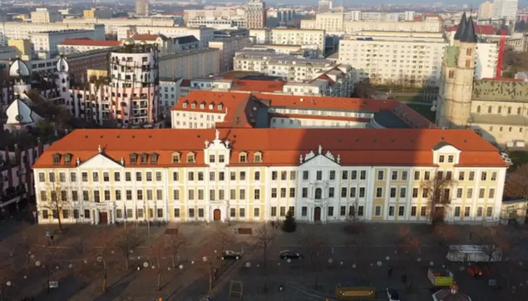 Будівля ландтагу Саксонії-Ангальт, де ухвалили резолюцію щодо України