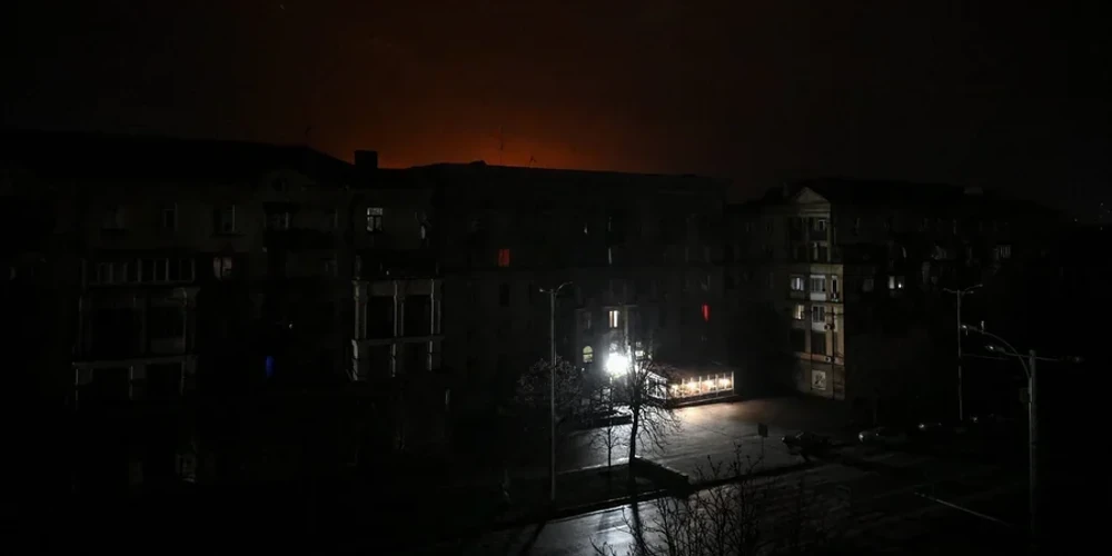 Безпілотні апарати під час атаки на об’єкти енергетики на Волині